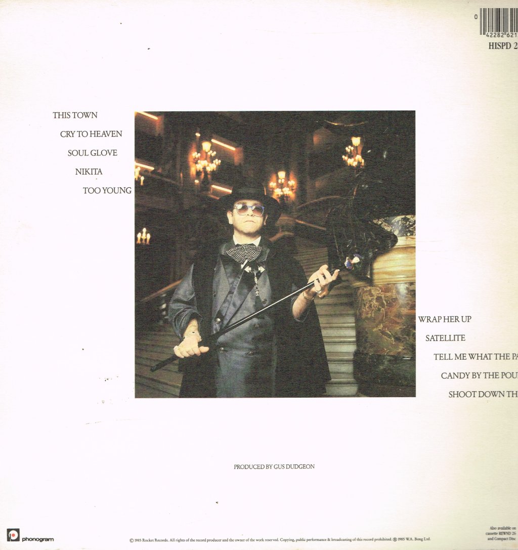 Elton John - Ice On Fire - Lp