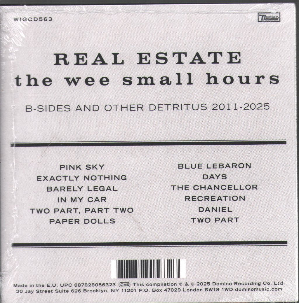 Real Estate - Wee Small Hours: B-Sides and Other Detritus... - Cd
