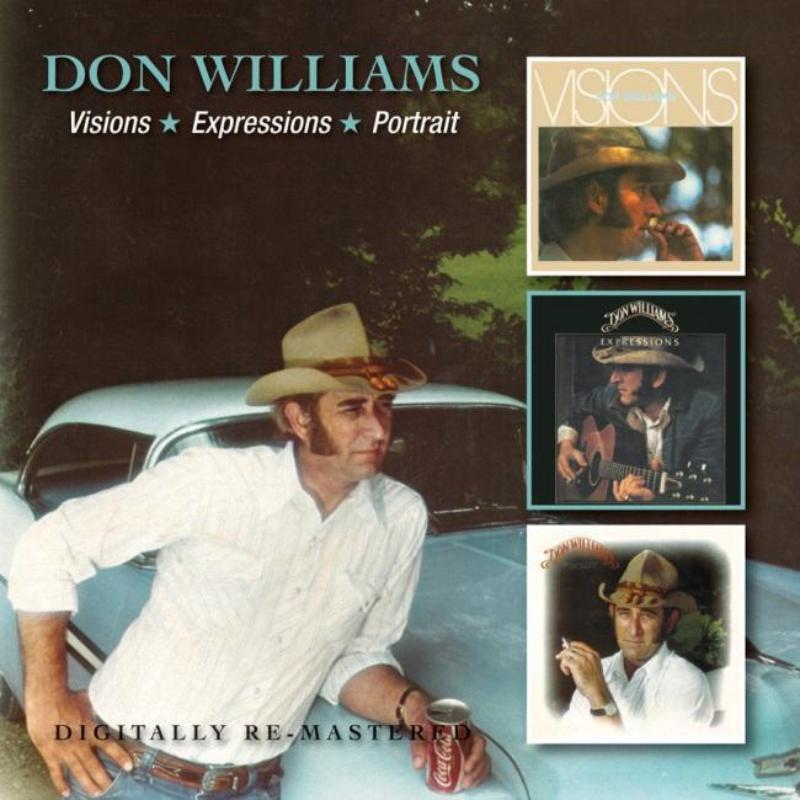 Don Williams - Visions / Expressions / Portrait - Double Cd