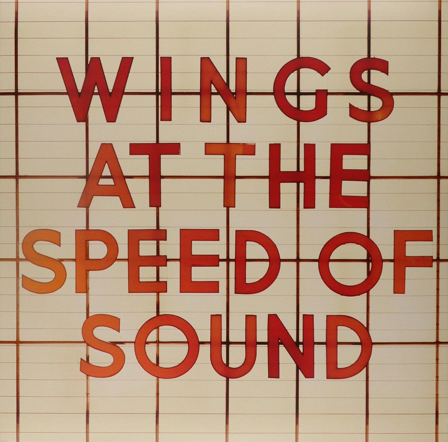 Wings - Wings At the Speed of Sound - Lp