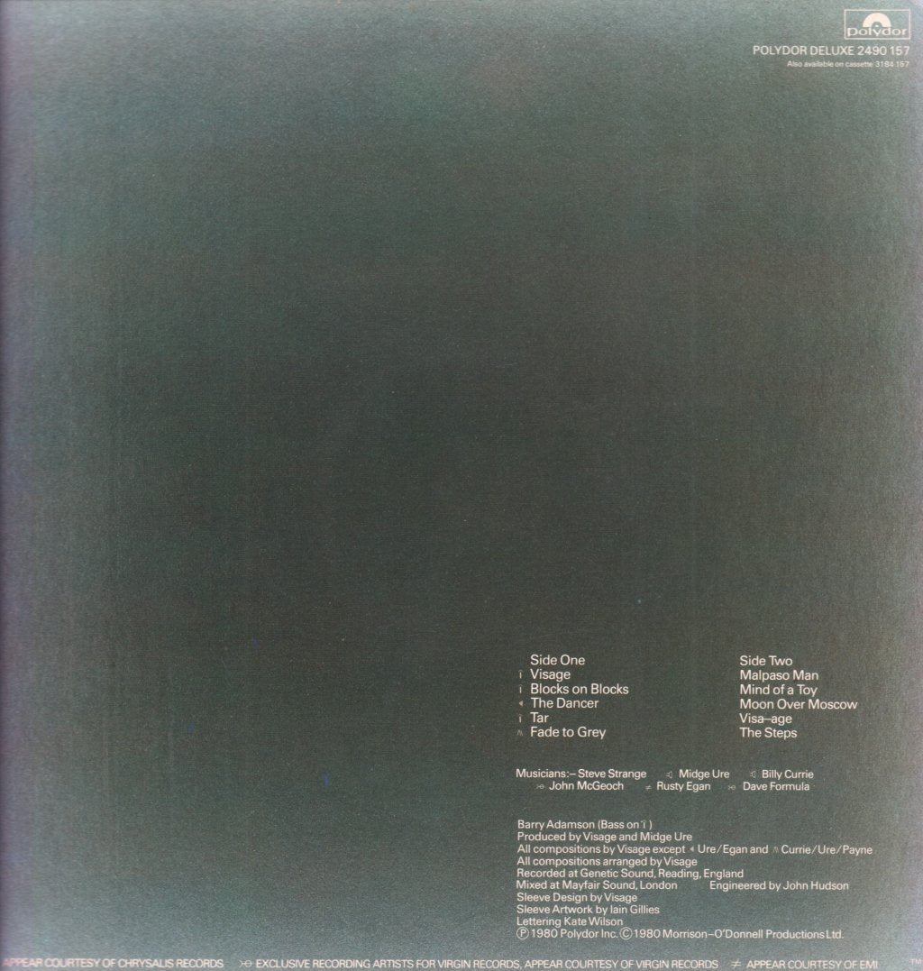Visage - Visage - Lp