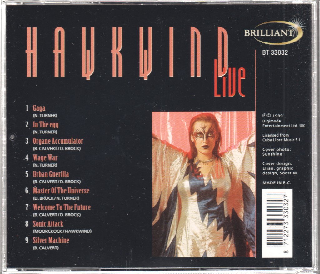Hawkwind - Live - Cd