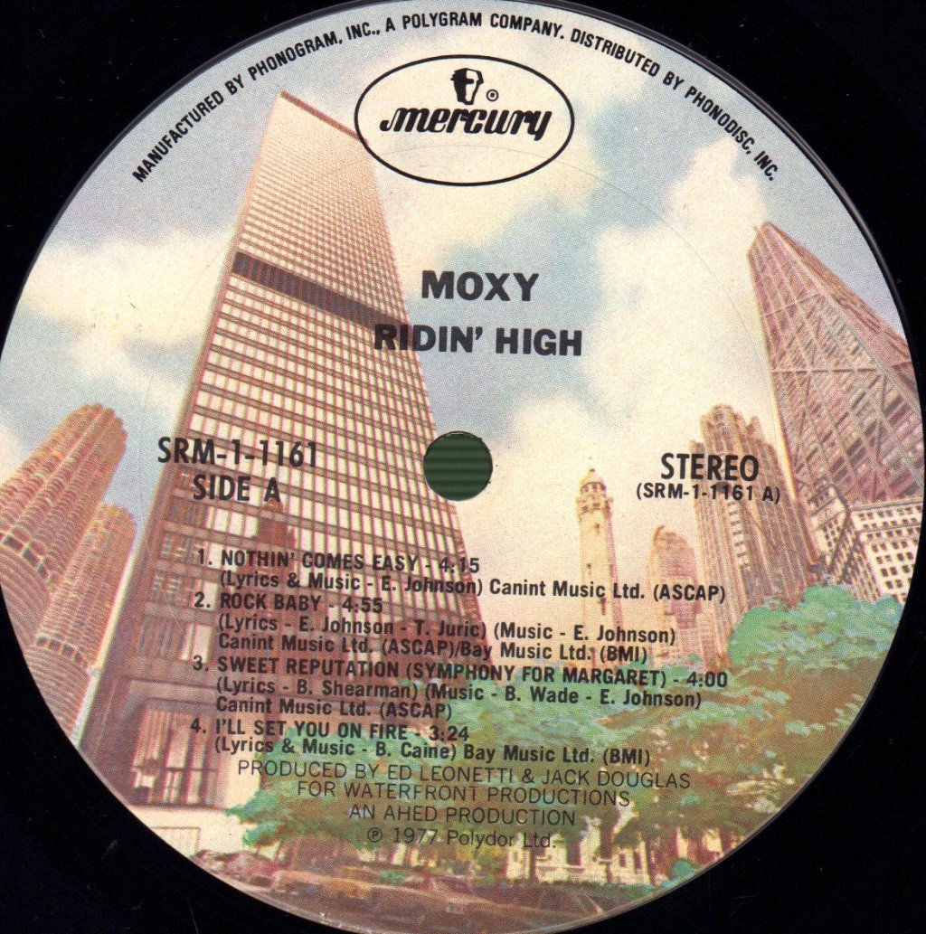 Moxy - Ridin' High - Lp