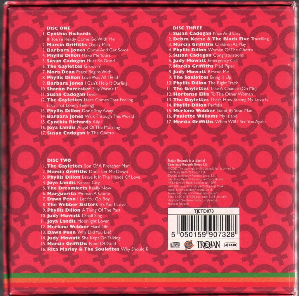 Various Artists - Trojan Reggae Sisters Box Set - Cd Set