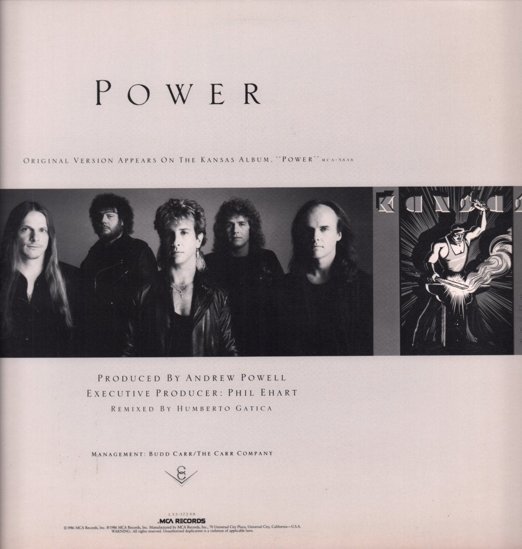 Kansas - Power - 12 Inch