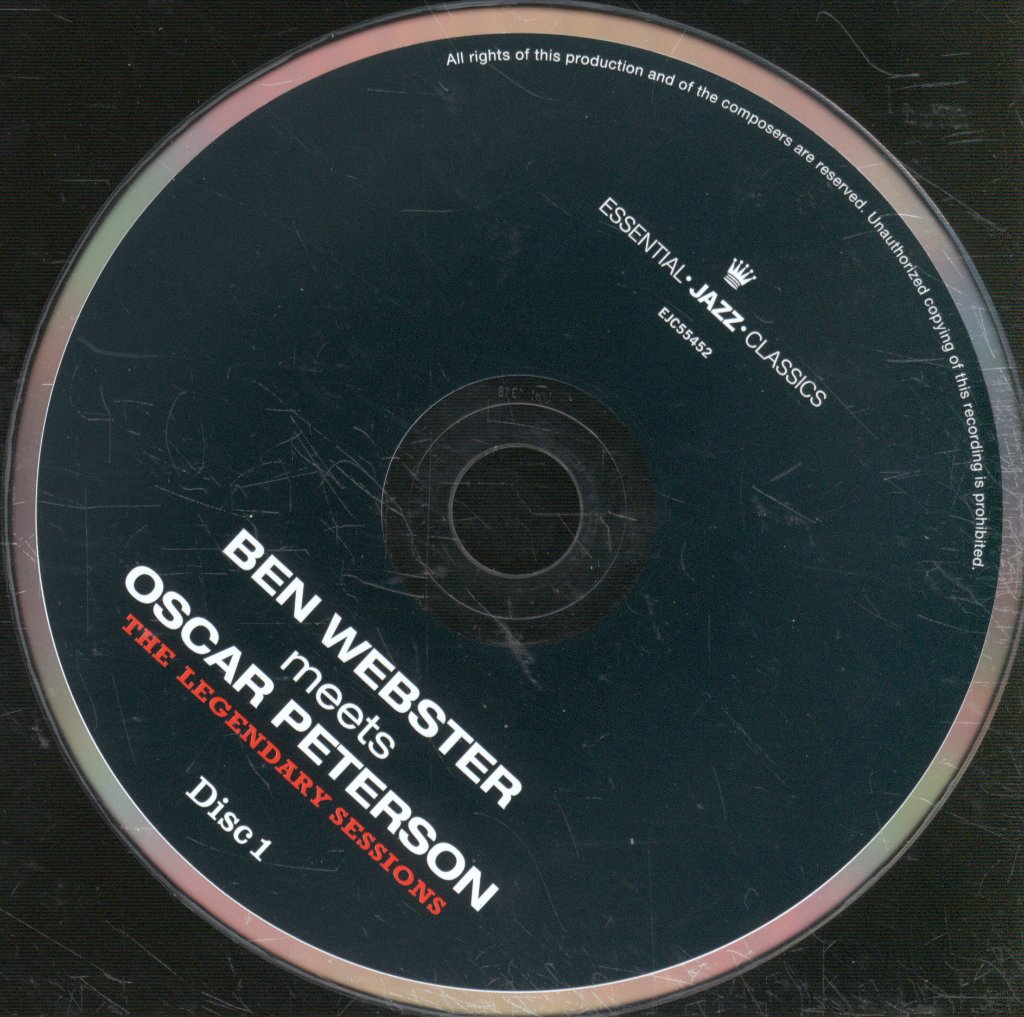 Ben Webster Meets Oscar Peterson - Ben Webster Meets Oscar Peterson: The Legendary Sessions - Double Cd