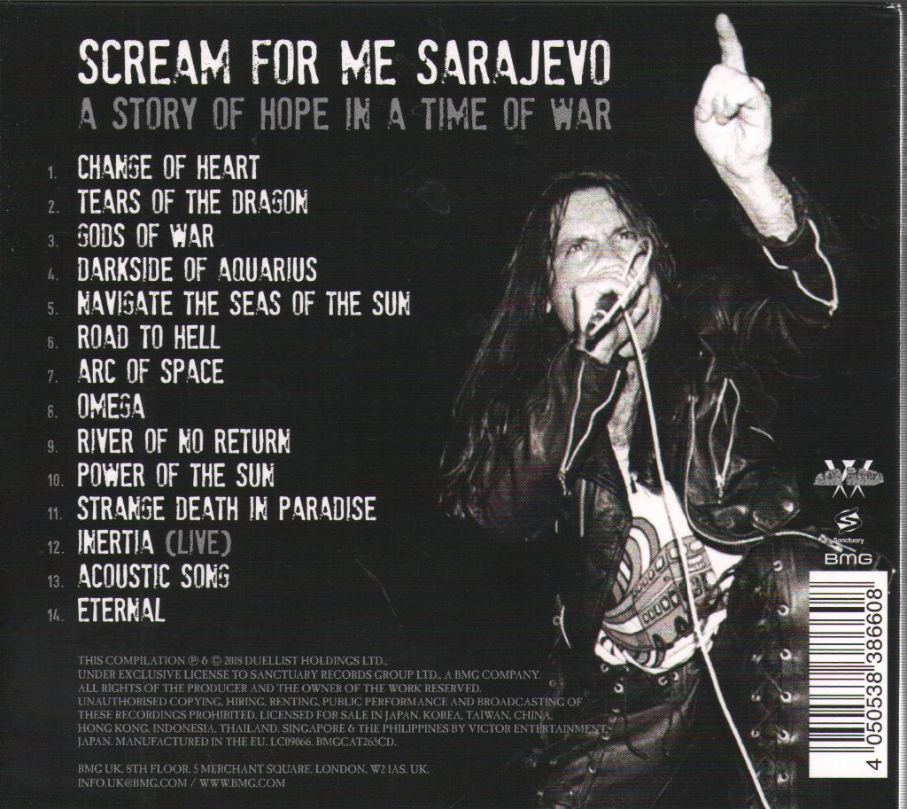 Bruce Dickinson - Scream For Me Sarajevo - Cd