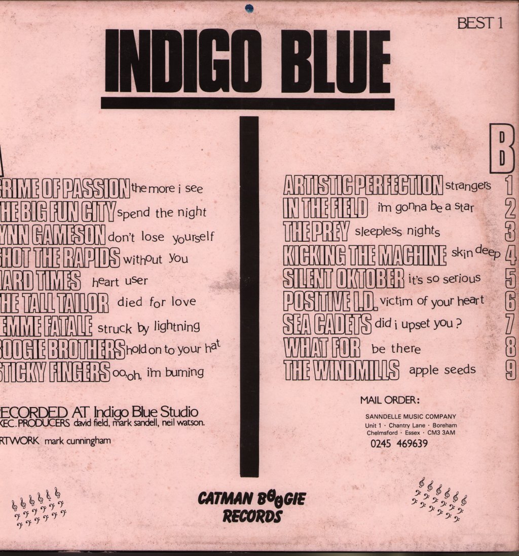 Various Artists - Indigo Blue Present The Best Of The Rest Vol. 1 - Lp