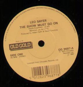Leo Sayer - Show Must Go On - 7 Inch