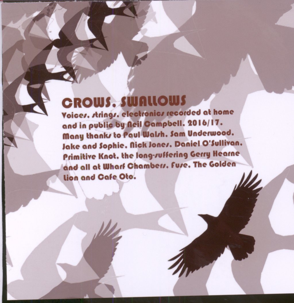 Neil Campbell (experimental) - Crows. Swallows - Cdr