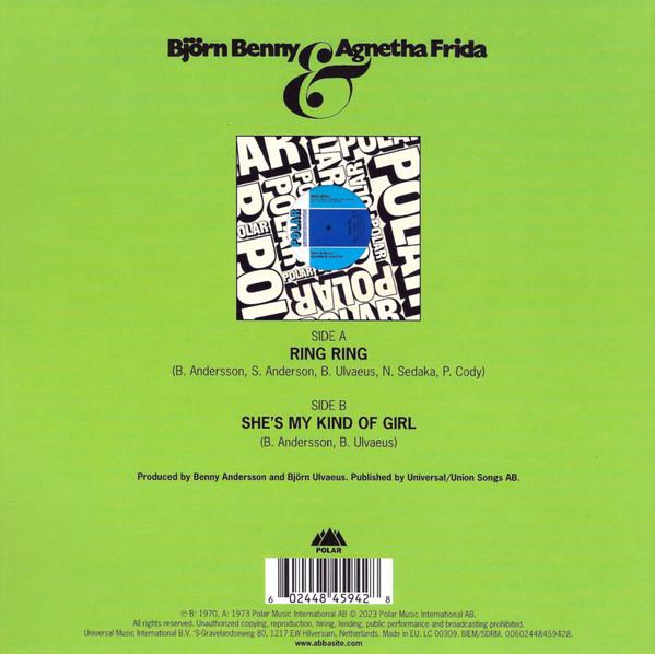 Björn & Benny, Agnetha & Anni-Frid - Ring Ring - 7 Inch