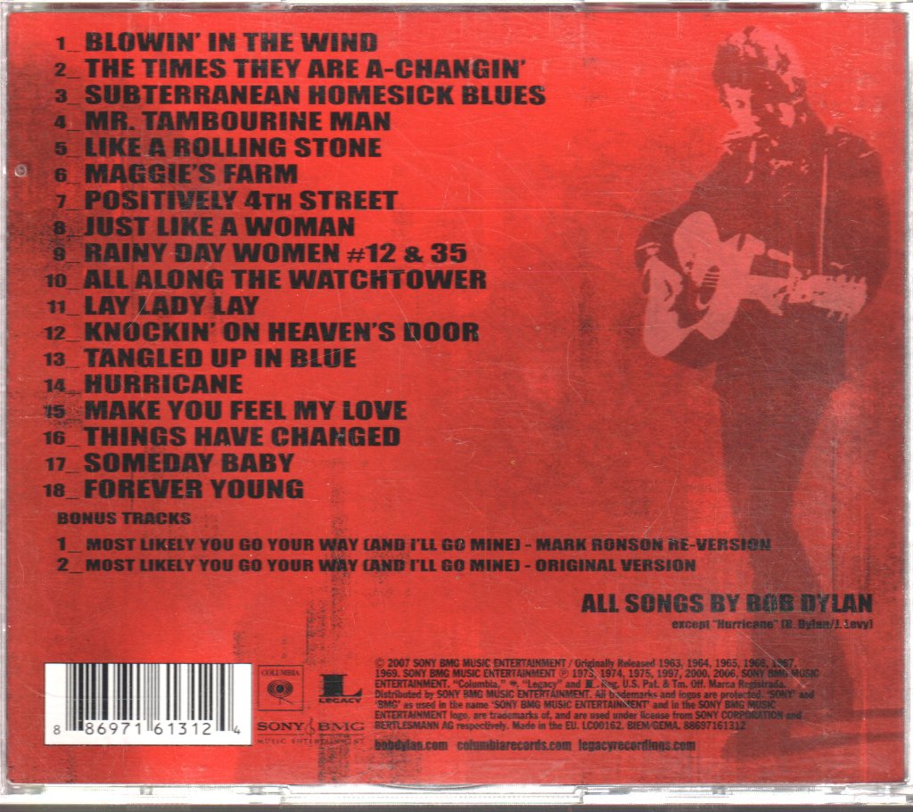 Bob Dylan - Dylan - Double Cd