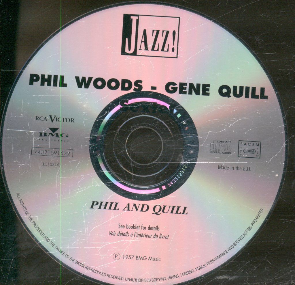Phil Woods-Gene Quill Sextet - Phil And Quill - Cd