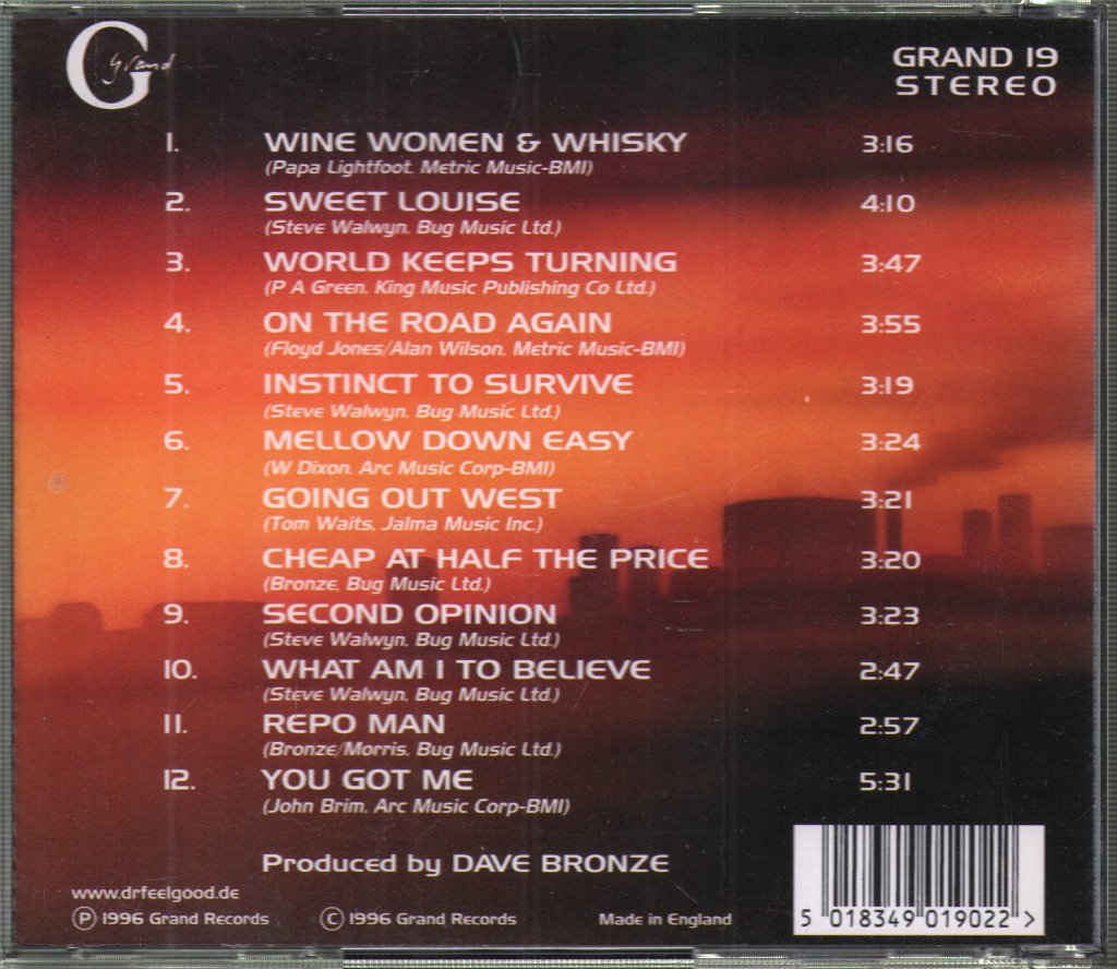 Dr. Feelgood - On The Road Again - Cd