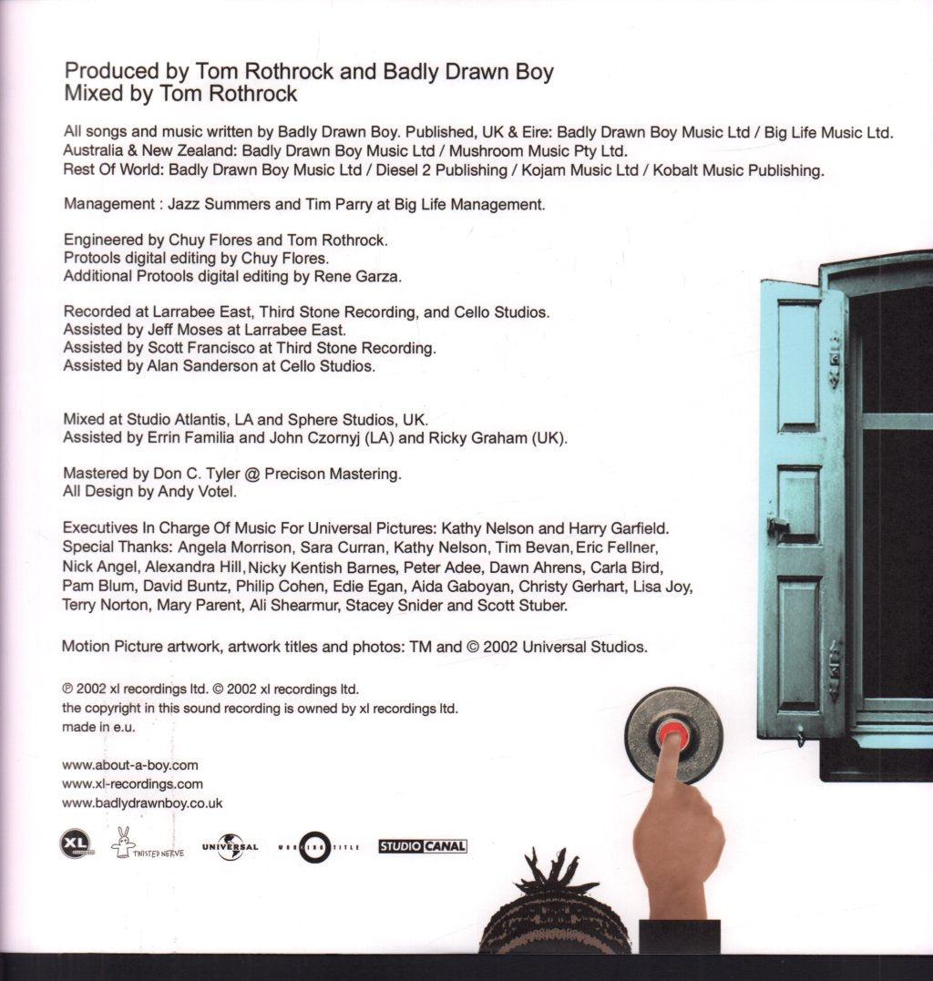 Badly Drawn Boy - About A Boy Original Soundtrack - Lp