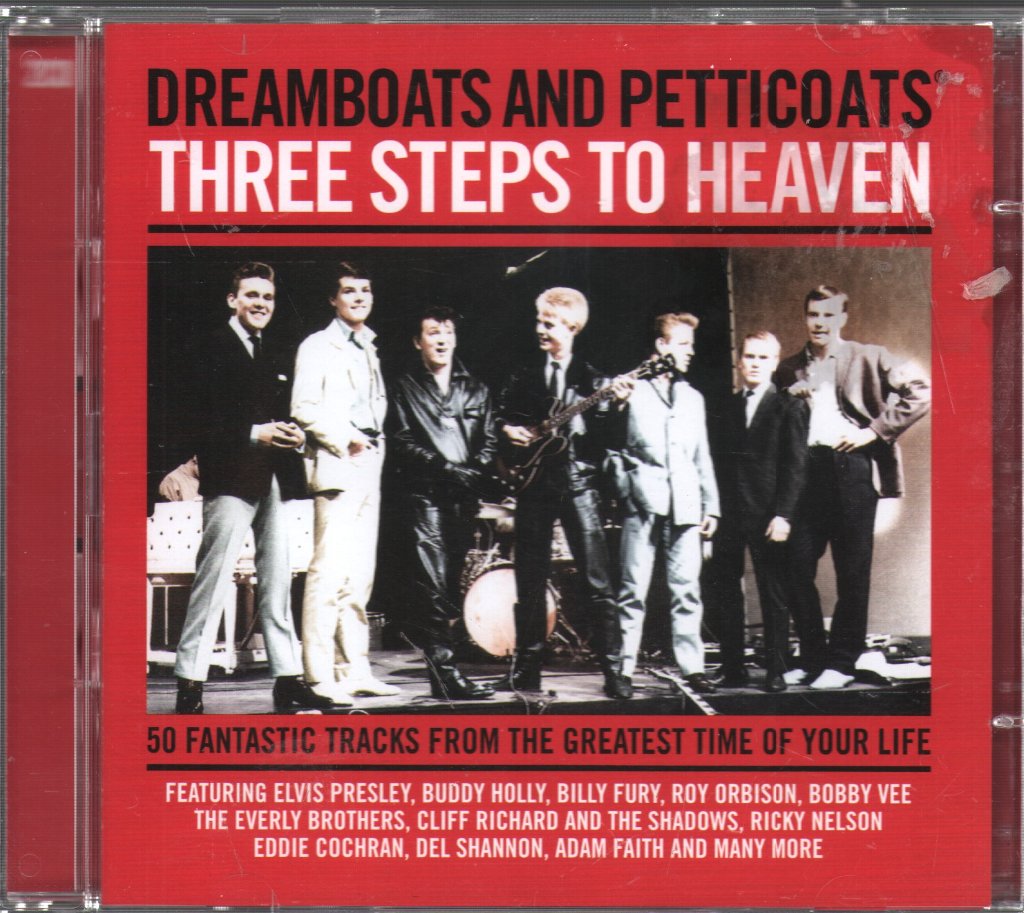 Various Artists - Dreamboats And Petticoats Three Steps To Heaven - Double Cd