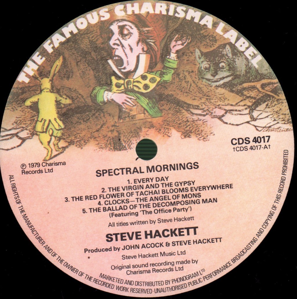 Steve Hackett - Spectral Mornings - Lp
