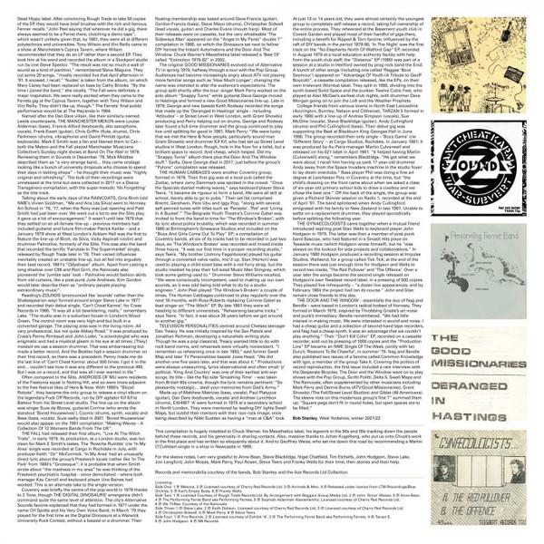 Bob Stanley And Pete Wiggs - present... Winter Of Discontent - Double Lp