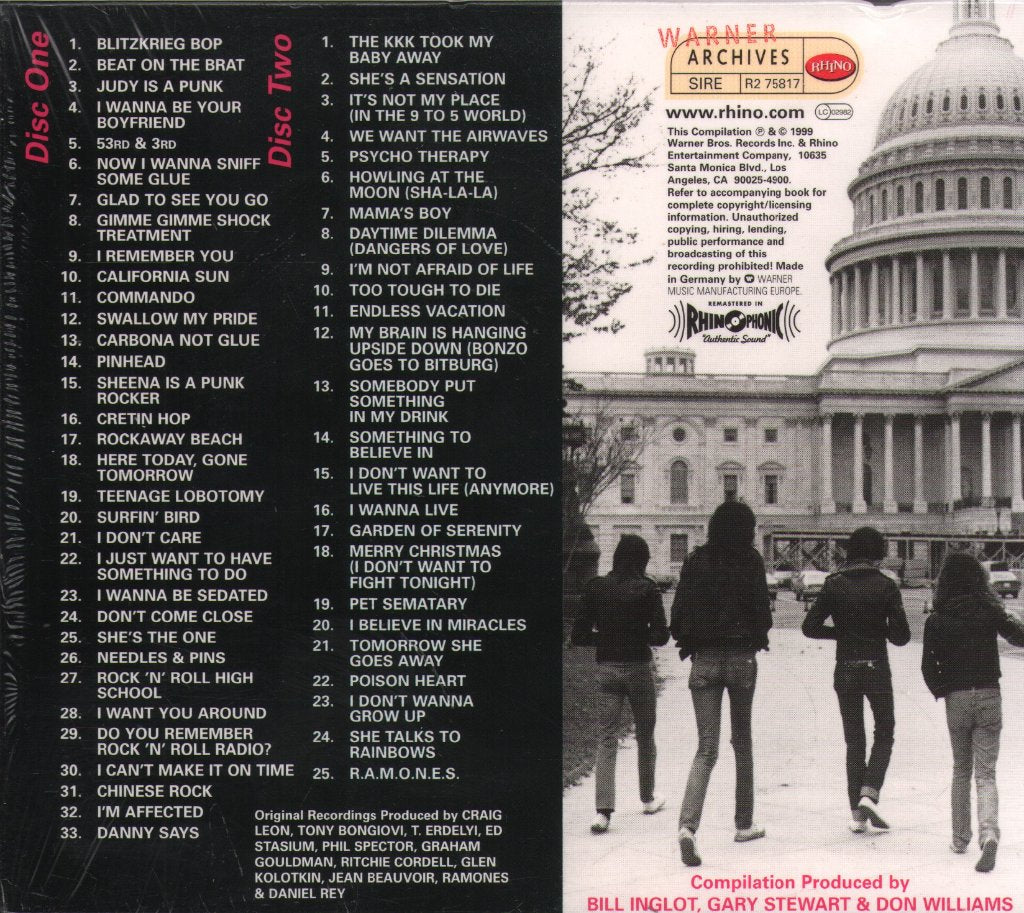 Ramones - Anthology (Hey Ho Let's Go!) - Cd Set