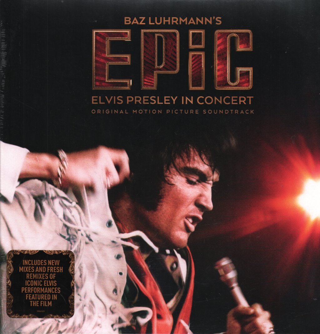 Elvis Presley - Baz Luhrmann's EPiC: Elvis Presley In Concert (Original Motion Picture Soundtrack) - Double Lp