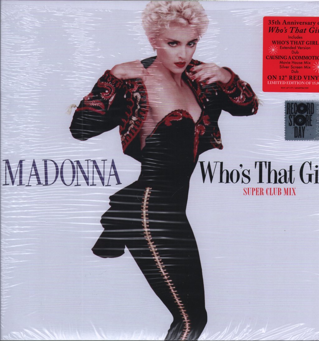Madonna - Who's That Girl (Super Club Mix) - 12 Inch