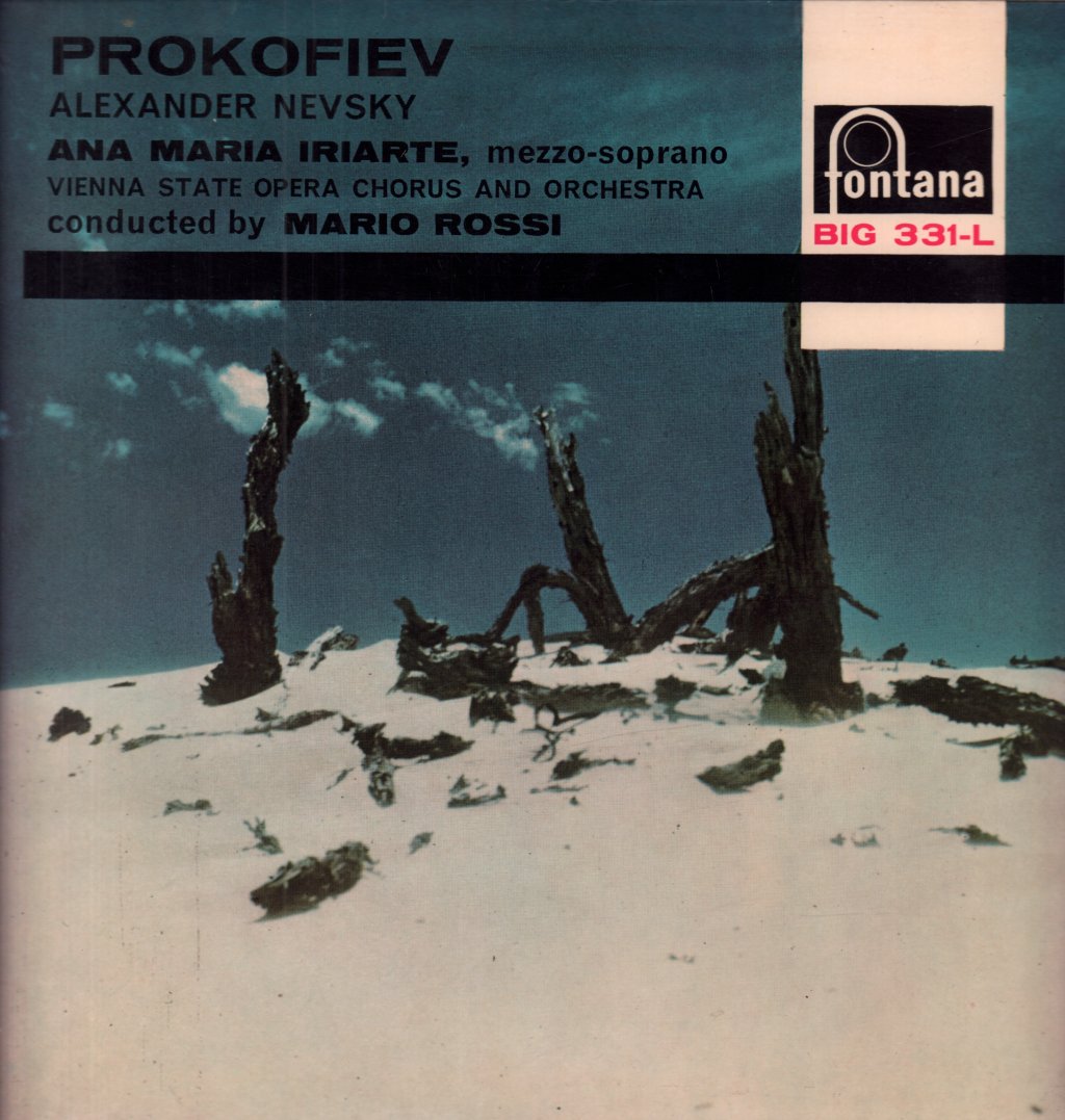 vienna state opera chorus and orchestra - prokofiev Alexander Nevsky - Lp