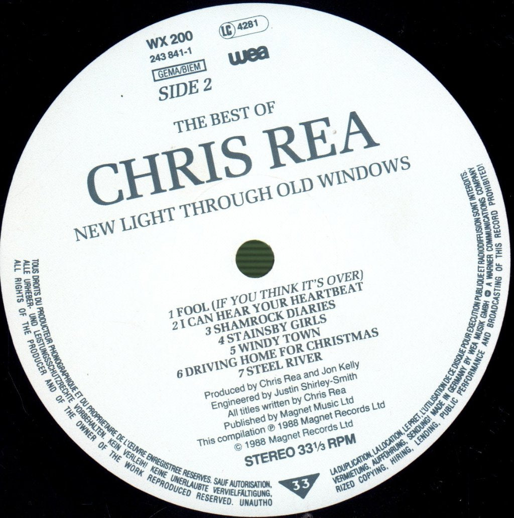 Chris Rea - New Light Through Old Windows (Best Of) - Lp