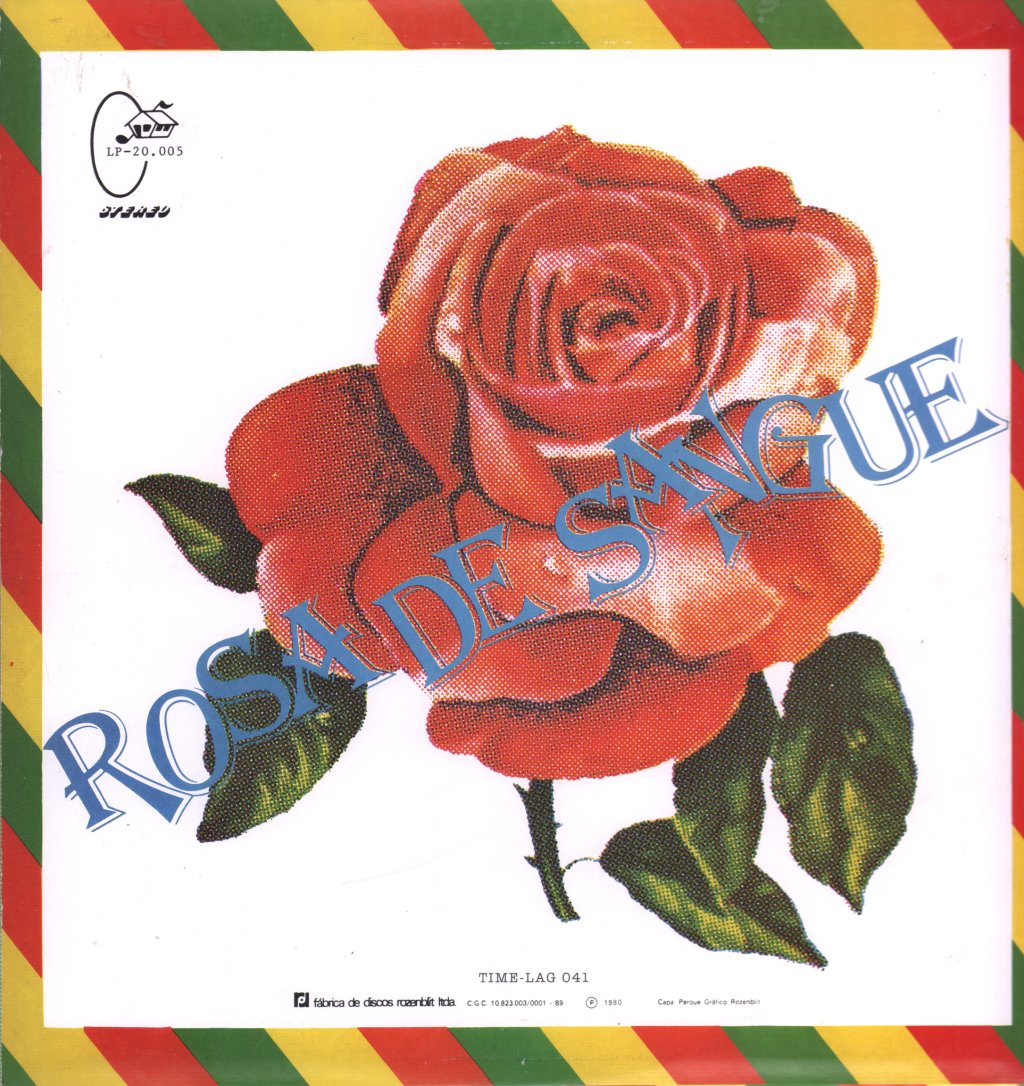 Lula Cortes - Rosa De Sangue - Lp