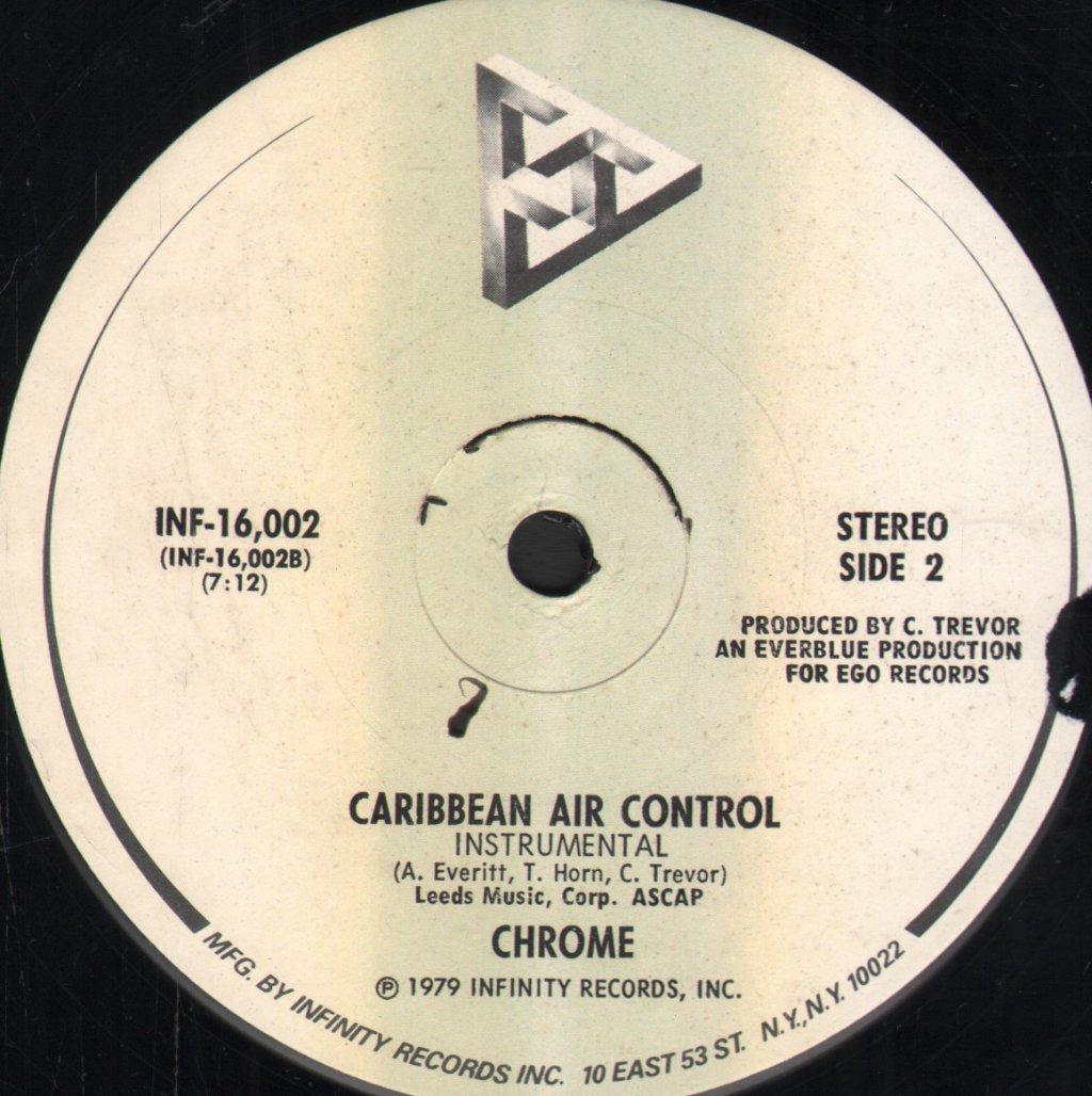 Chrome (Dance) - Fly On Ufo - 12 Inch