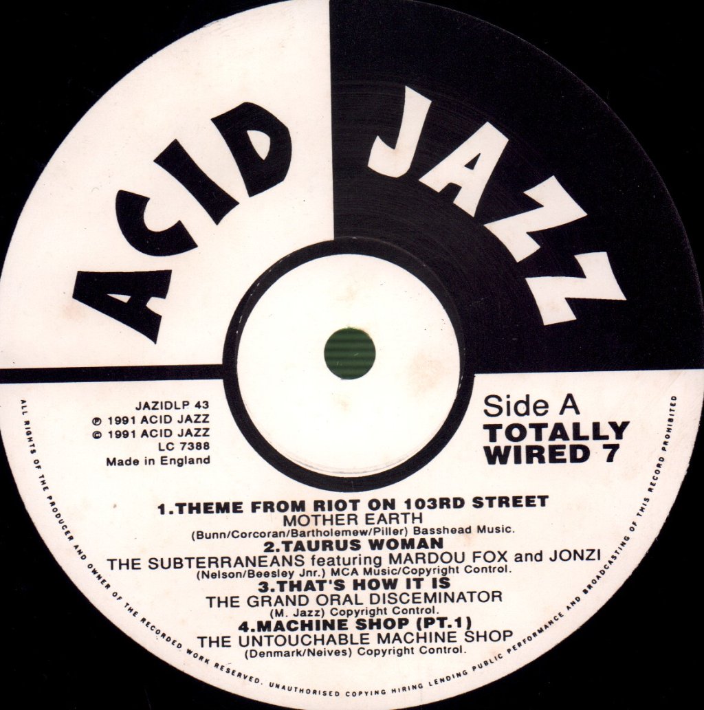 Various Artists - Totally Wired 7 - Lp