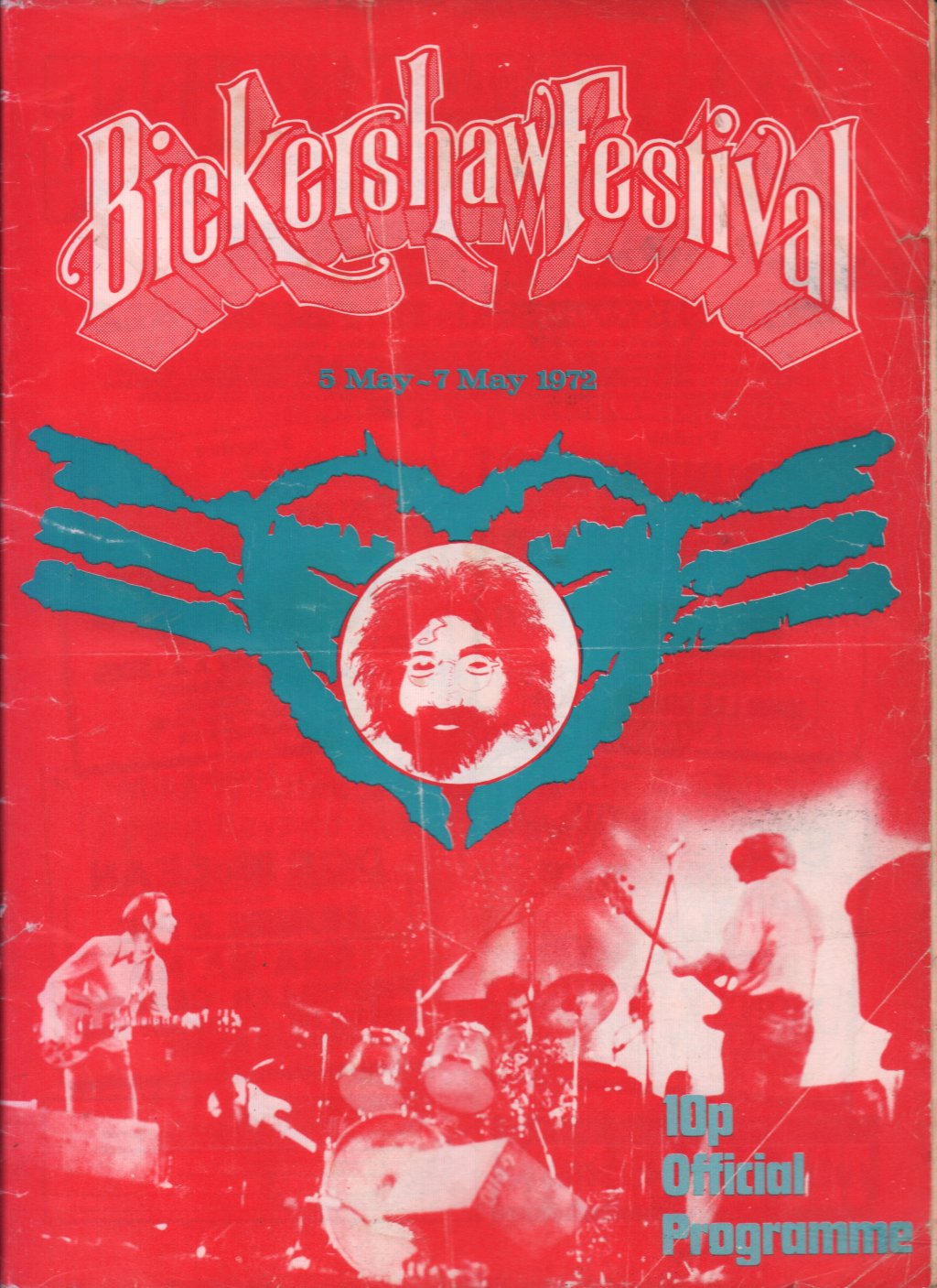 Bickershaw Festival - Concert Programme 72 - Tour Programme