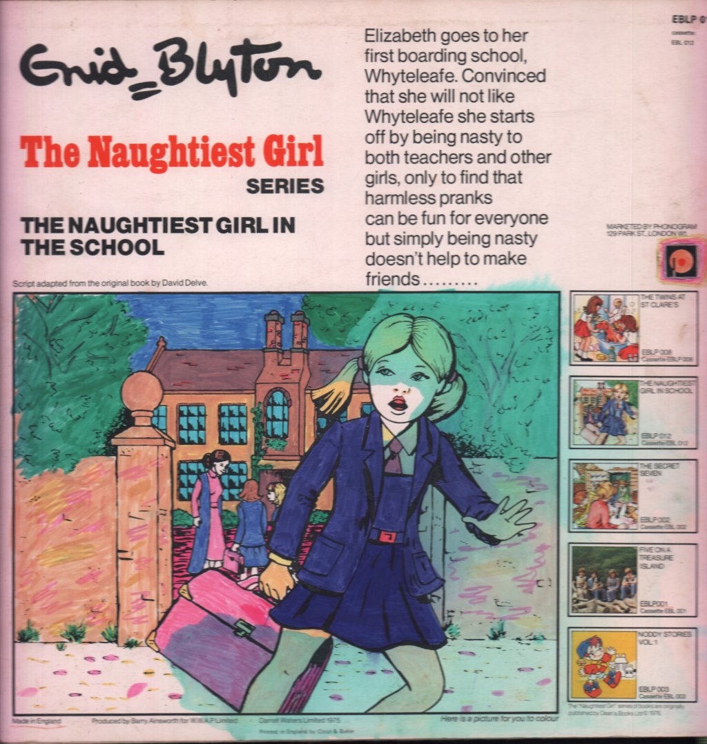 Enid Blyton - Naughtiest Girl In The School - Lp