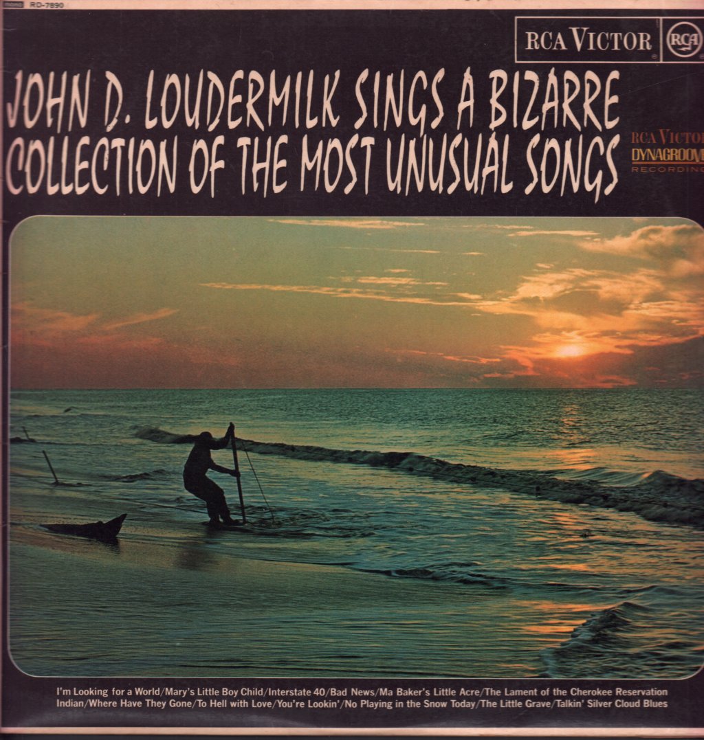 John D. Loudermilk - John D. Loudermilk Sings A Bizarre Collection Of The Most Unusual Songs - Lp