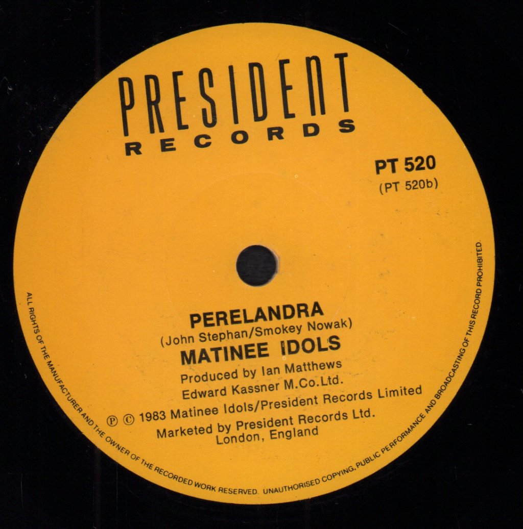 Matinee Idols - Who'll Be The Next In Line - 7 Inch