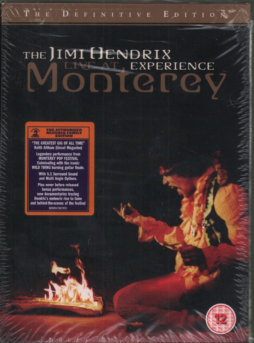 Jimi Hendrix Experience - Live At Monterey - Dvd