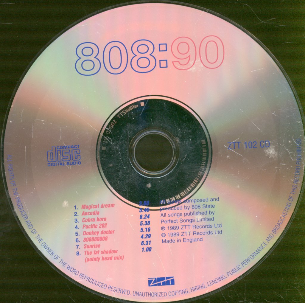 808 State - Ninety - Cd