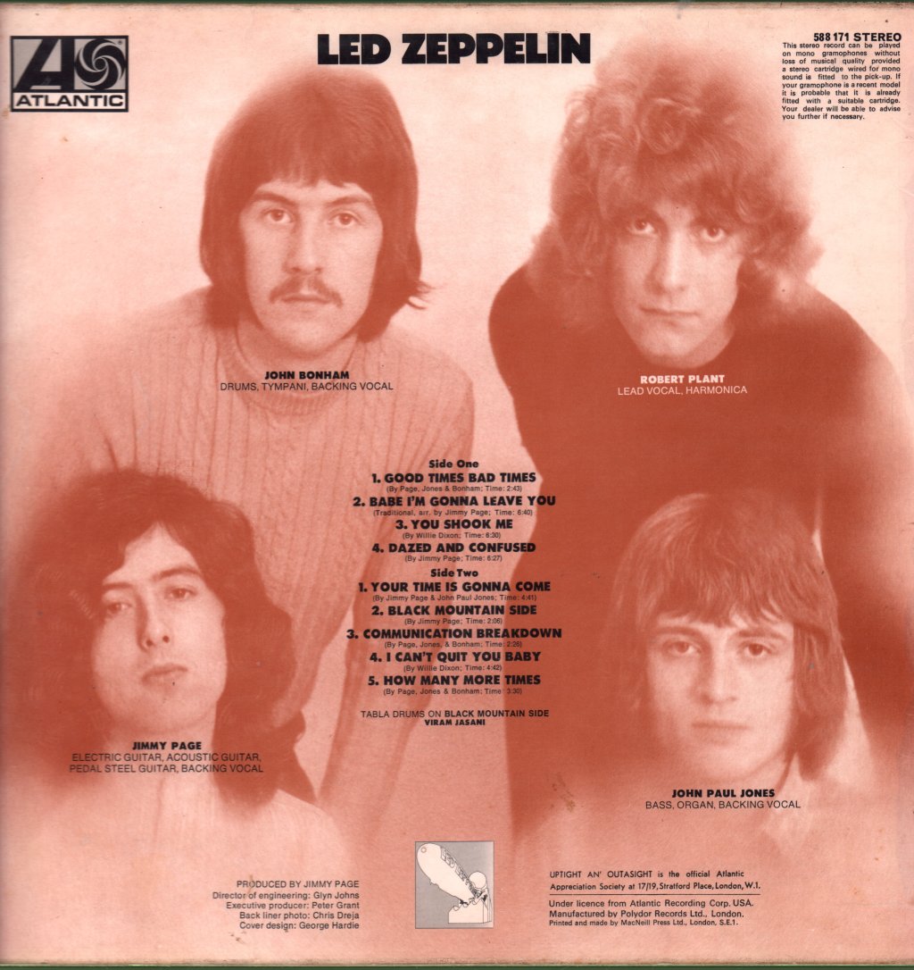 Led Zeppelin - Led Zeppelin - Lp