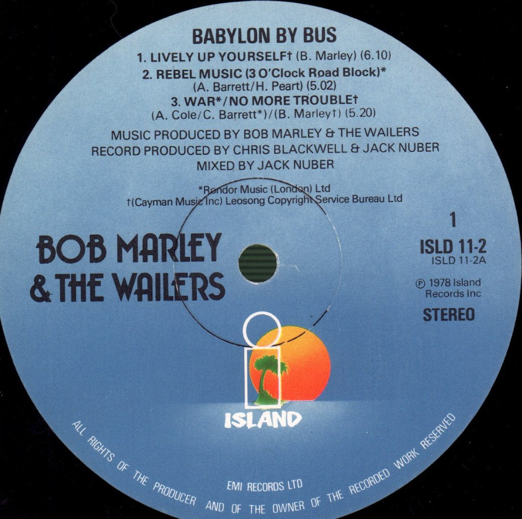 Bob Marley & The Wailers - Babylon By Bus - Double Lp