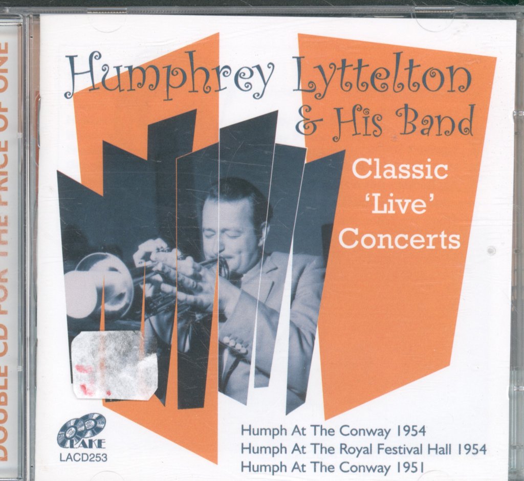 Humphrey Lyttelton And His Band - Classic 'Live' Concerts - Double Cd