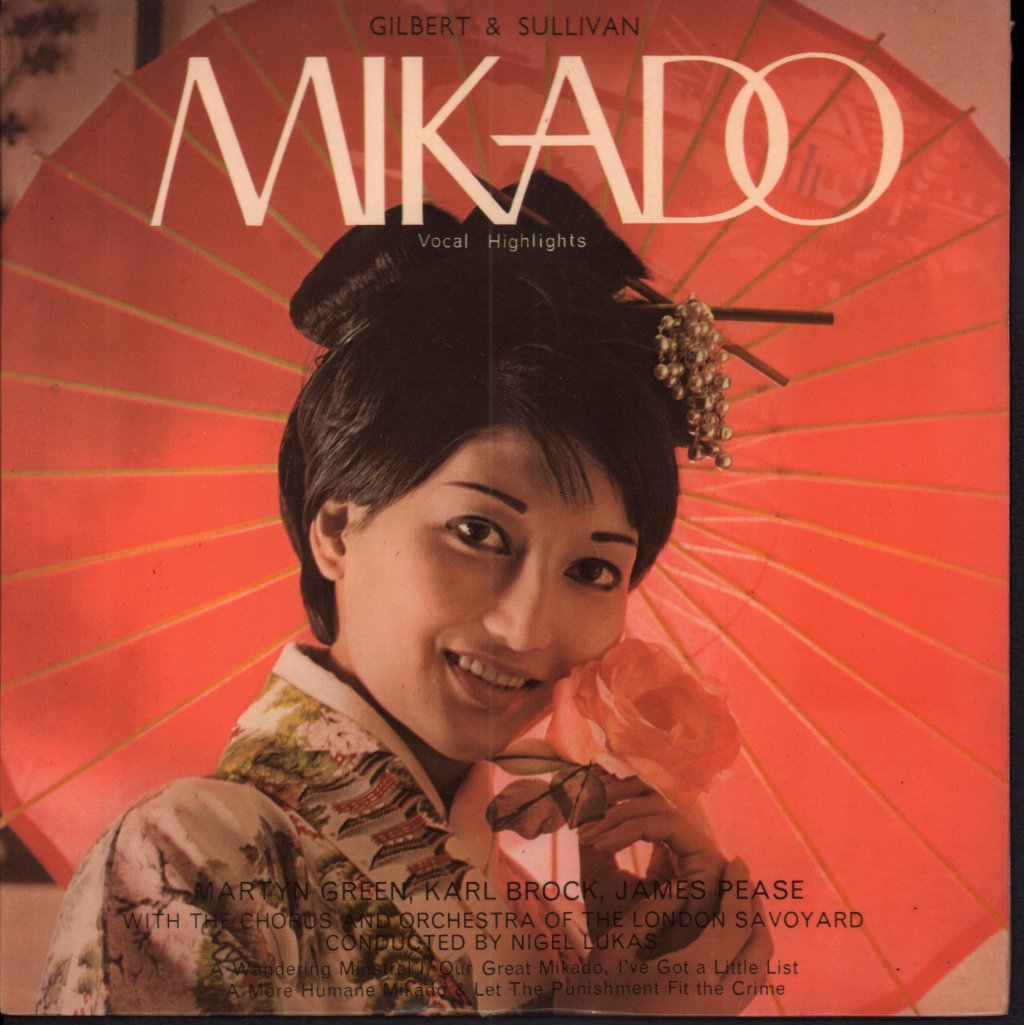 martyn green james pease karl brock - Vocal Highlights From The Mikado - 7 Inch