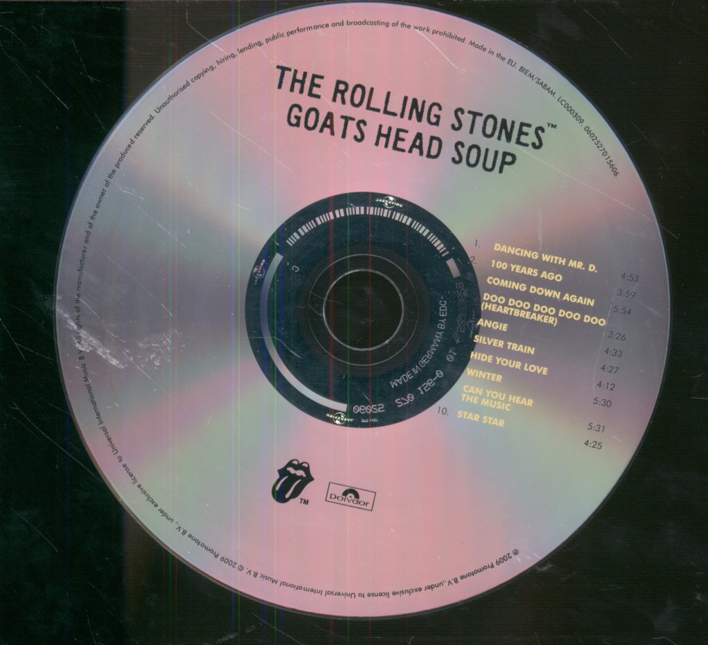 Rolling Stones - Goats Head Soup - Cd