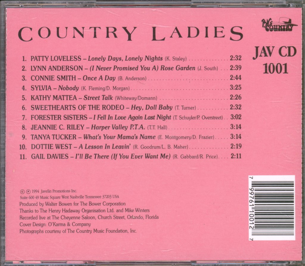 Various Artists - Country Ladies - Cd