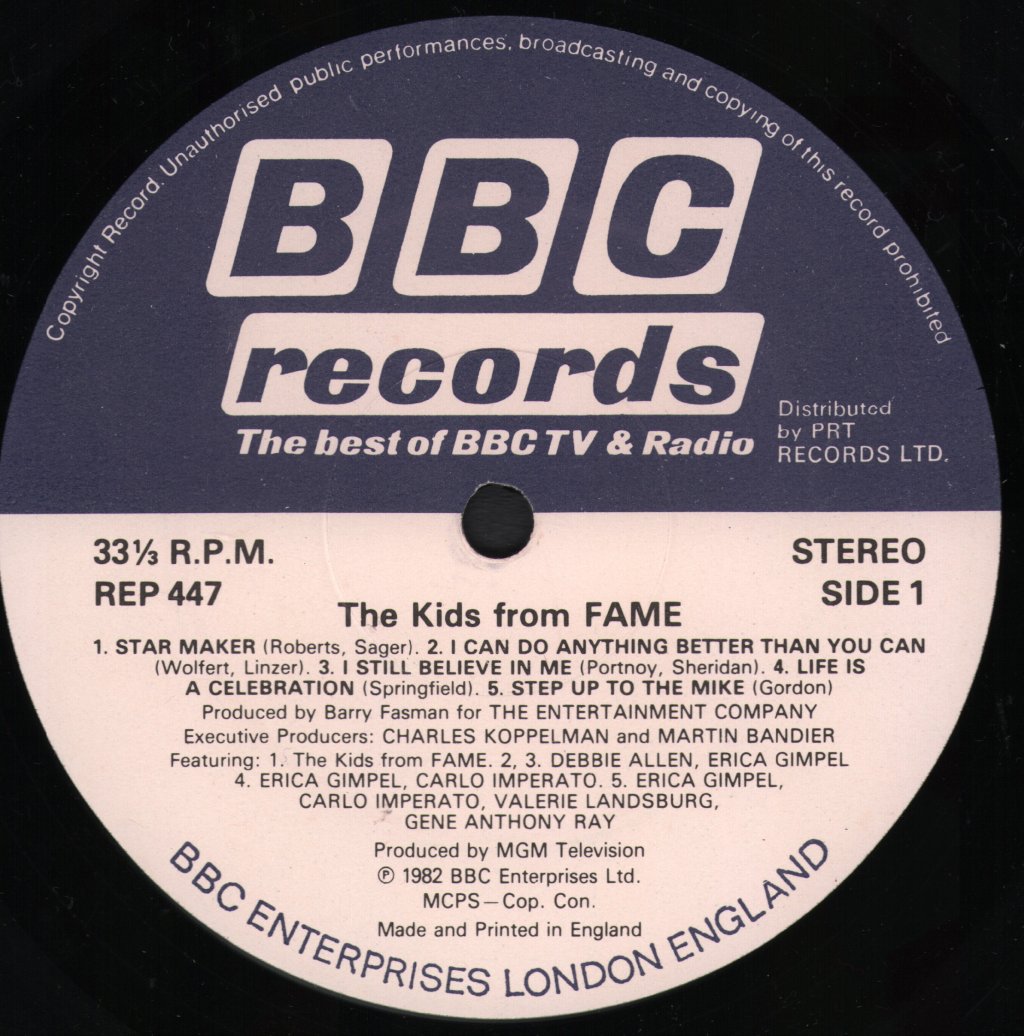 Kids From Fame - Kids From Fame - Lp