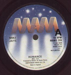 Mike Jaye - Romance - 7 Inch