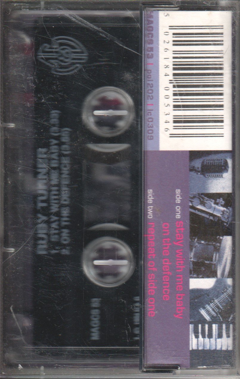 Ruby Turner - Stay With Me Baby - Cassette