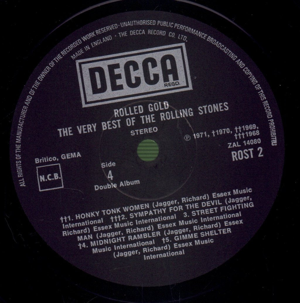 Rolling Stones - Rolled Gold - Double Lp