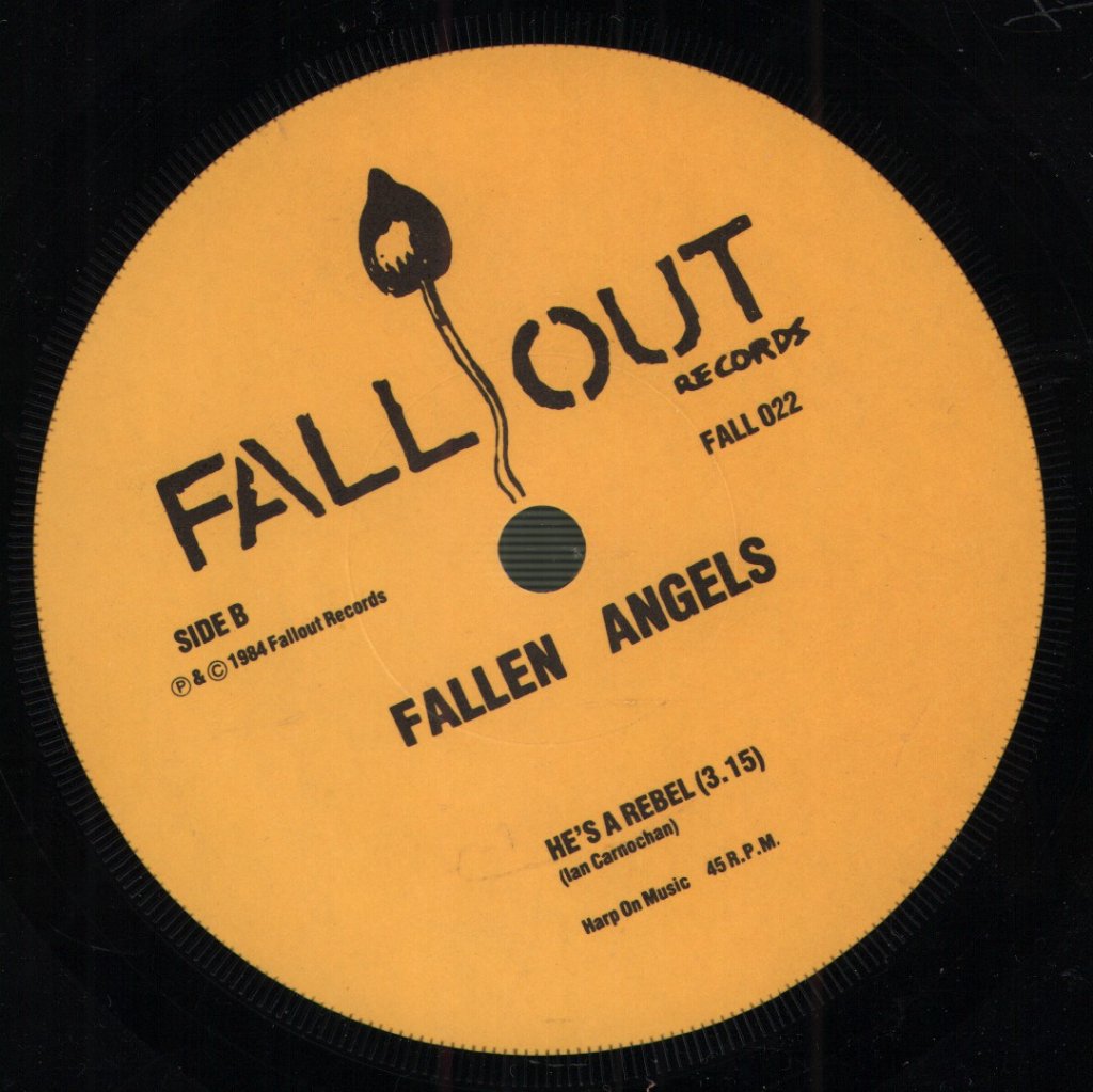 Fallen Angels (80'S Group) - Amphetamine Blue - 7 Inch