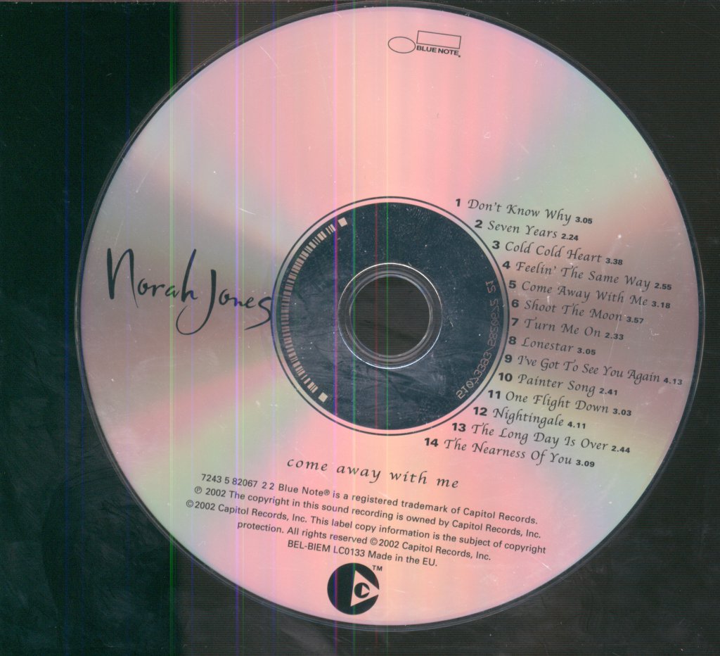 Norah Jones - Come Away With Me - Cd