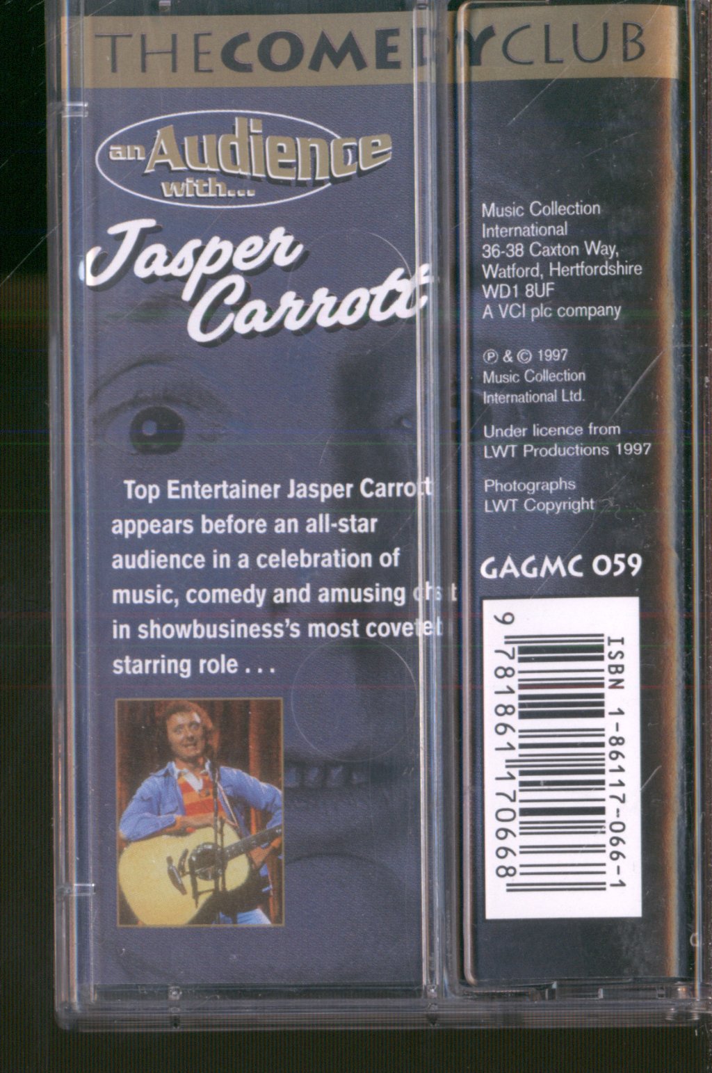 Jasper Carrott - An Audience with Jasper Carrott - Cassette