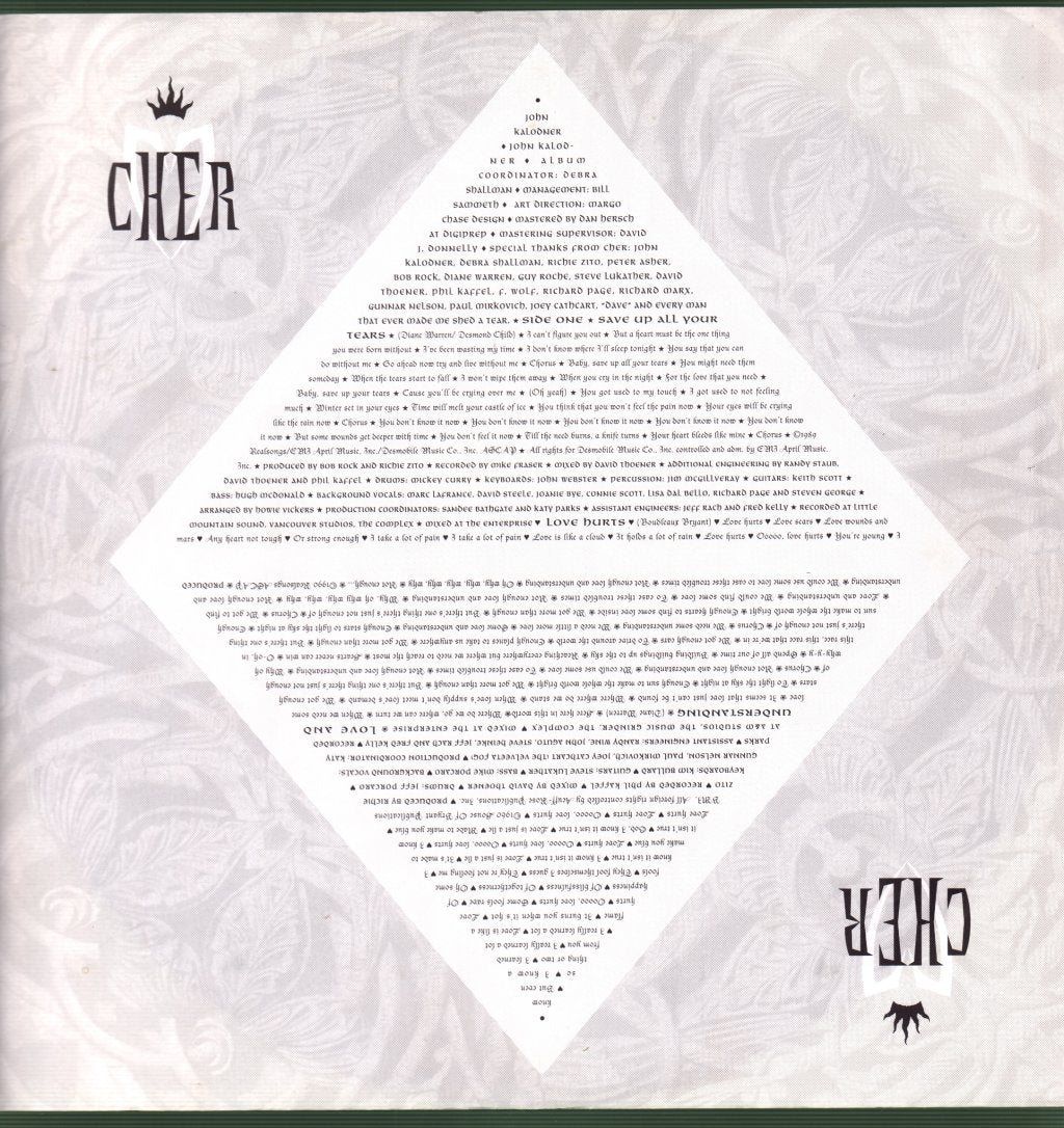 Cher - Love Hurts - Lp